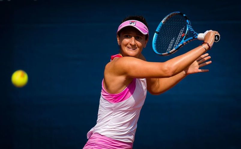 Jucătoarea română de tenis Irina Begu. (www.wtatennis.com)