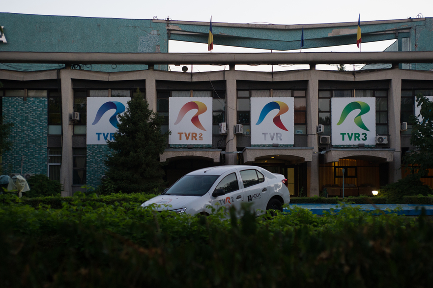 Sediul din Bucuresti al Televiziunii Romane (TVR)