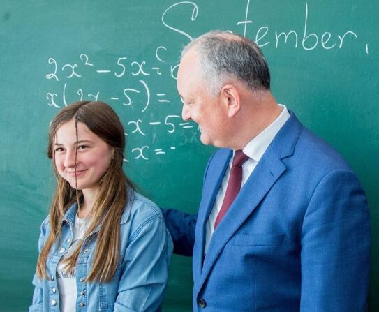 Igor Dodon în vizită la nordul Moldovei (facebook.com/Dodon Igor)