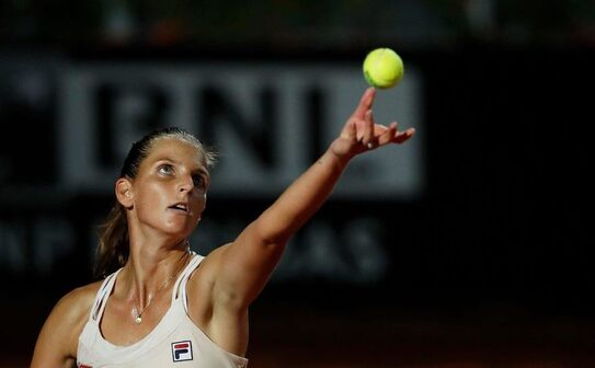 Jucătoarea cehă de tenis Karolina Pliskova. (Internazionali BNL d'Italia/facebook)