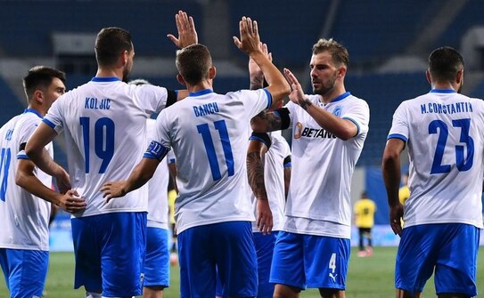 Universitatea Craiova -  FC Voluntari 2-1 (1-0) în etapa a 4-a a Ligii I de fotbal. (Universitatea Craiova/facebook)
