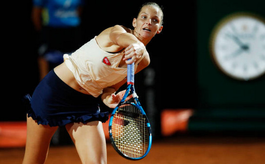 Jucătoarea cehă de tenis Karolina Piskova. (Getty Images)