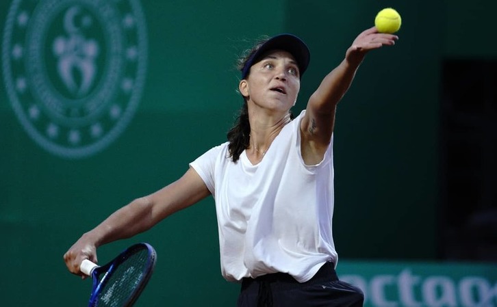 Jucătoarea română de tenis Patricia Ţig.