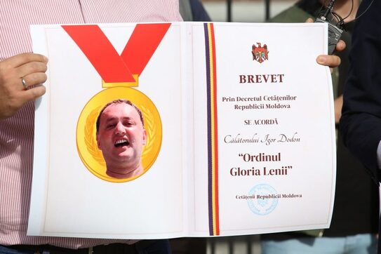 Flash-mob PAS la Preşedinţie (unpaspentru.md)