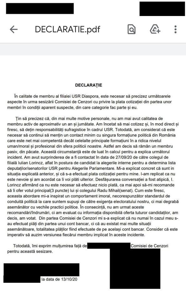 Declaratie (Epoch Times)