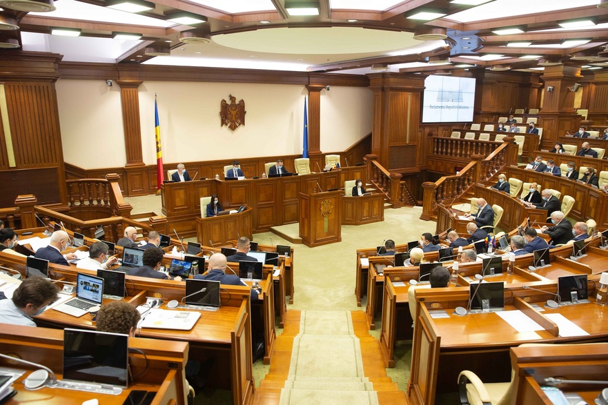 Şedinţa în plen a Parlamentului R. Moldova