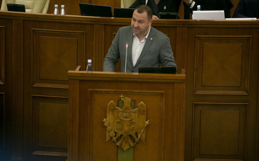 Petru Frunze, deputat PAS în Parlamentul R. Moldova (parlament.md)