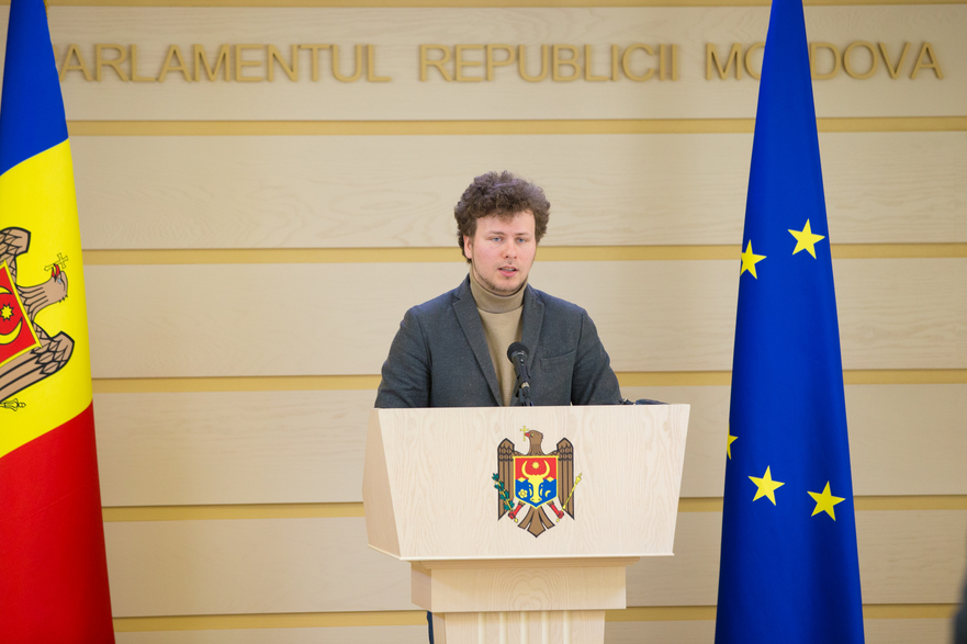 Dan perciun, deputat PAS în Parlamentul R. Moldova (parlament.md)