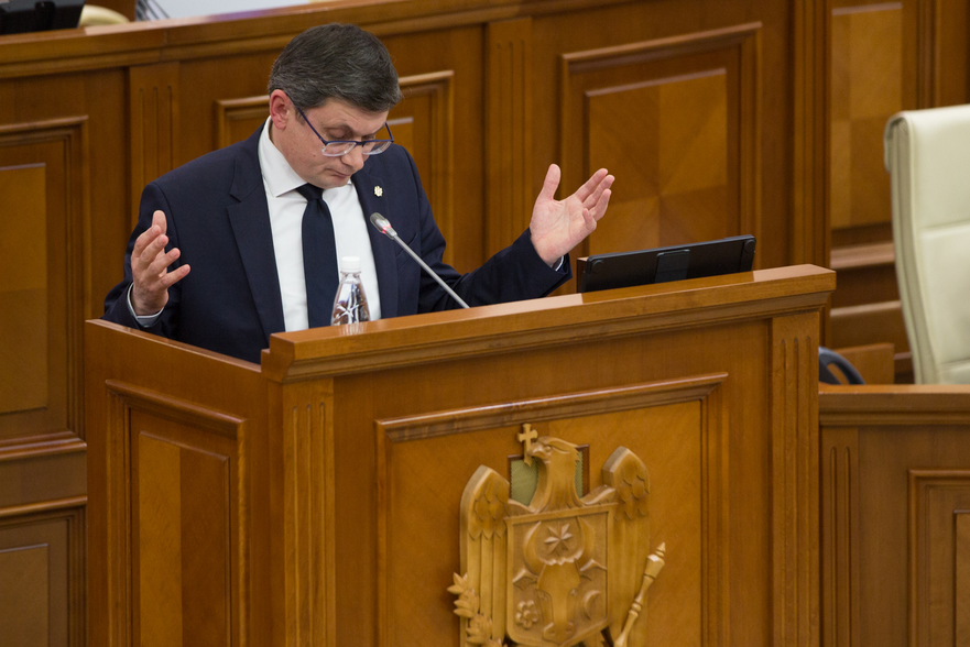 Igor Grosu, deputat PAS în Parlamentul R. Moldova (parlament.md)