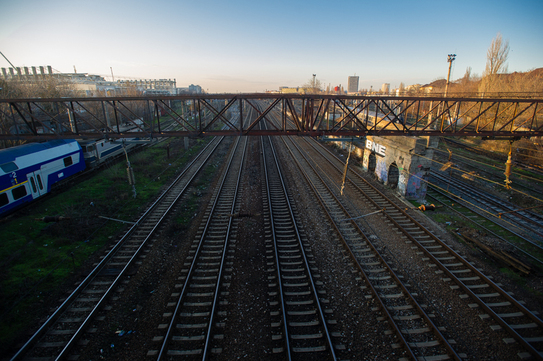 Sine de cale ferata in zona Gara de Nord, Bucuresti (Epoch Times România)