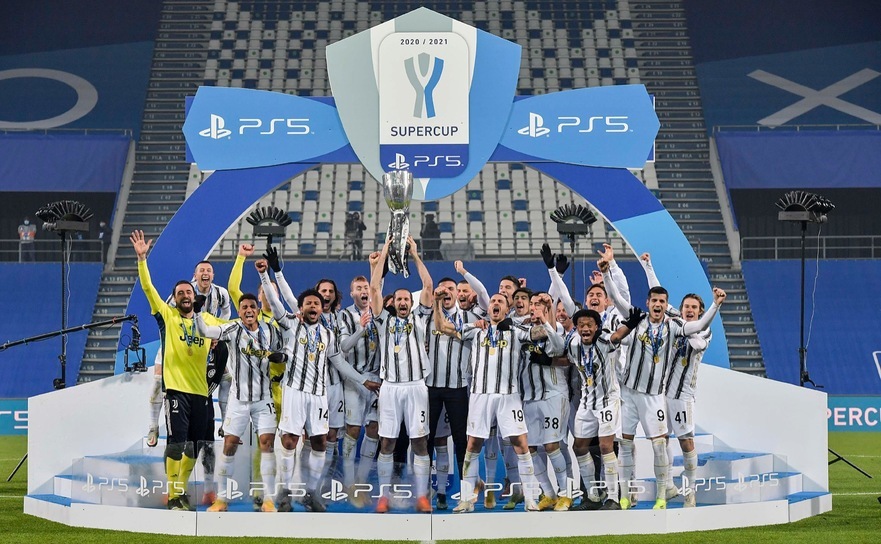 Juventus Torino a cucerit ediţia  2020 a Supercupei Italiei la  fotbal.