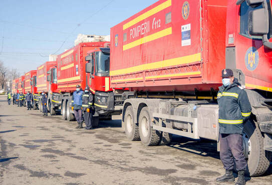Ajutorul umanitar din România a ajuns la Chişinău (facebook.com/PAS)
