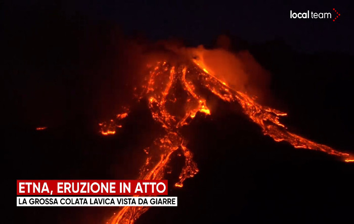 Vulcanul Etna, Sicilia, Italia