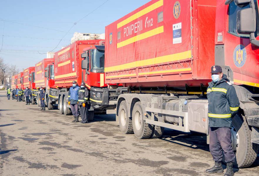 Ajutorul umanitar din România a ajuns la Chişinău
