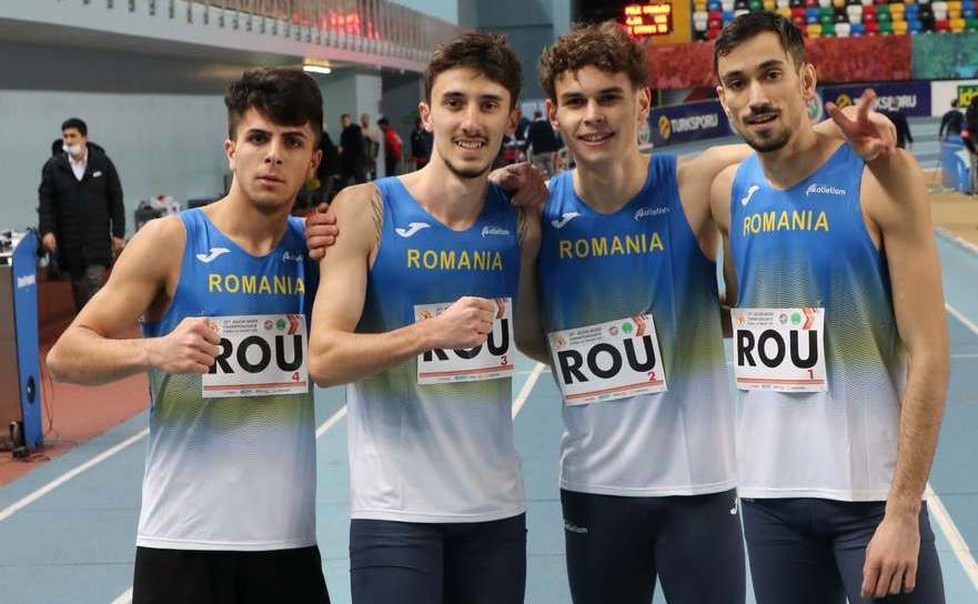 Atleţii români Gabriel Cristian Voicu, Mihai Sorin Dringo, Denis Simon Toma şi Vlad Dulcescu, au cucerit argintul probei ştafeta masculină de 4x400 m.