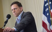 Peter Thiel, fondatorul companiei PayPal, 2016 (Saul Loeb/AFP via Getty Images)