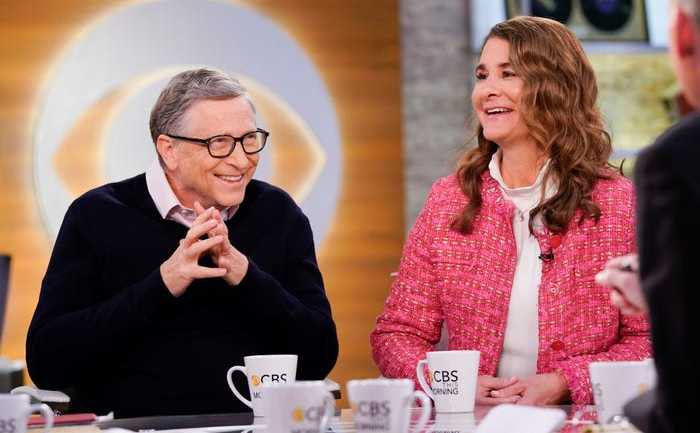 Bill Gates împreună cu Melinda Gates, arhivă