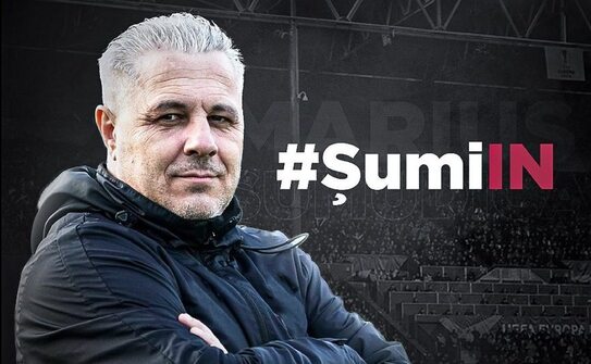 Antrenorul român Marius Şumudică. (Fotbal Club CFR 1907 CLUJ-NAPOCA/facebook)