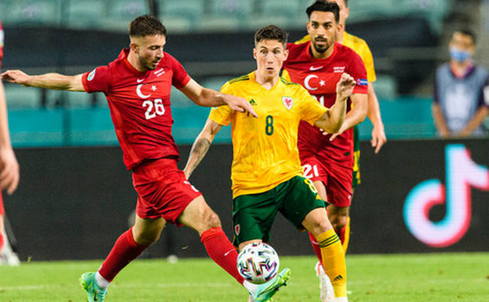 Ţara  Galilor -  Turcia 2-0 (1-0), miercuri  seara, pe Stadionul Olimpic  din Baku, în Grupa A a turneului final EURO  2020. (Getty Images)