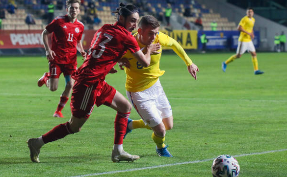 România a fost învinsă de Georgia cu scorul de 2-1 (0-0), miercuri seara, într-un meci amical.