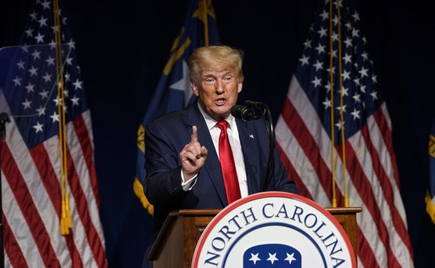 Donald Trump ia cuvântul la conferinţa republicană din Greenville, North Carolina, 5 iunie 2021