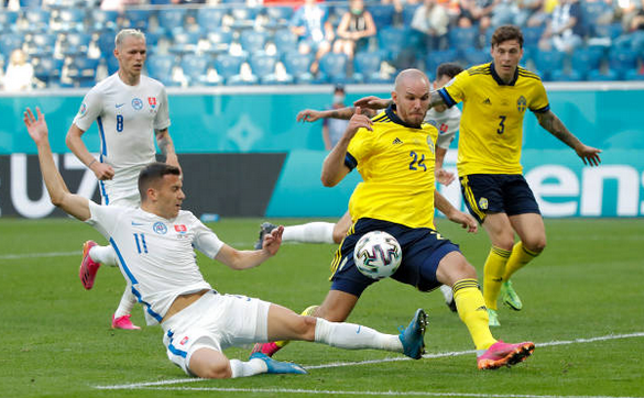 Suedia - Slovacia 1-0 (0-0), în Grupa E a  turneului final EURO 2020.