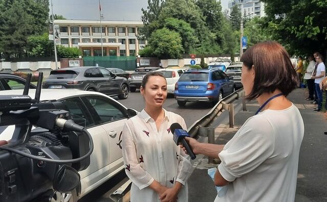 Protest împotriva persecuţiei Falun Gong din China