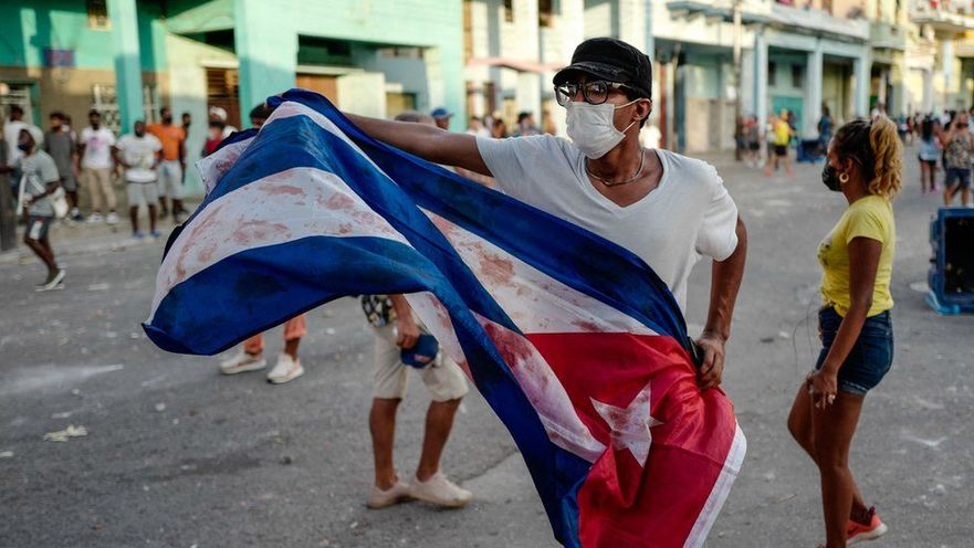 Proteste împotriva regimului comunist în Cuba