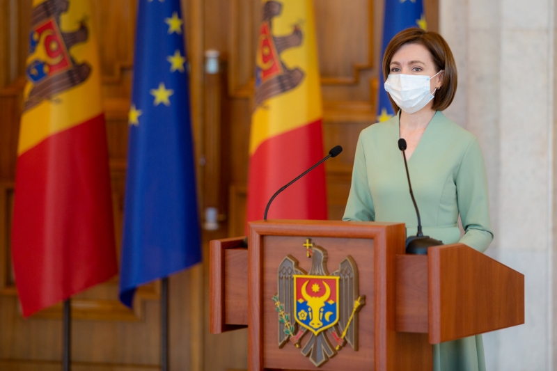 Maia Sandu - preşedintele R. Moldova