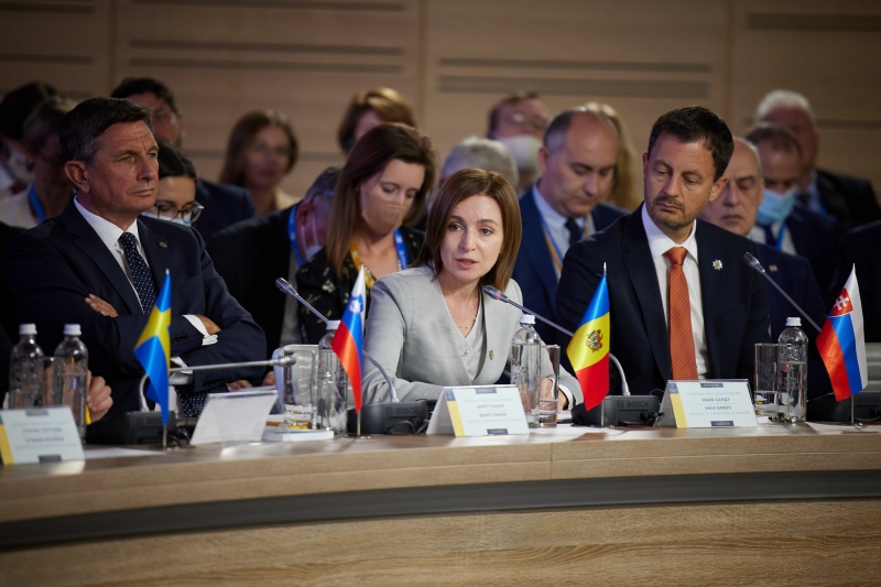 Maia Sandu la Summitul „Platformei Crimeea” (presedinte.md)