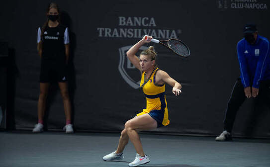 Jucătoarea română de tenis Simona Halep. (TransylvaniaOpen/facebook)