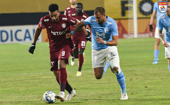 CFR Cluj - FC  Voluntari 1-0  (0-0), în etapa a 14-a a  Ligii  I de fotbal. (Fotbal Club CFR 1907 CLUJ-NAPOCA/facebook)
