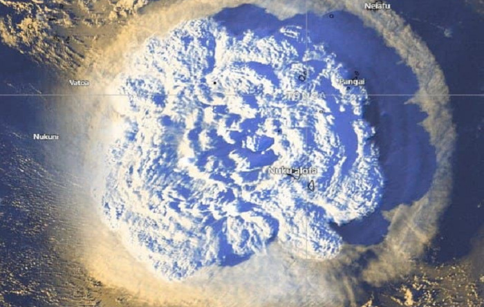 Vulcanul Hunga-Tonga-Hunga-Ha'apai