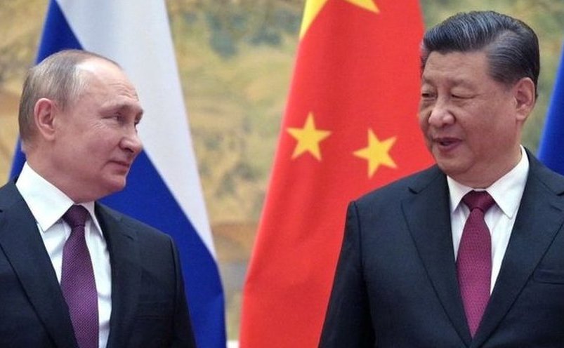 Vladimir Putin, Xi Jinping în Beijing, 4 februarie 2022