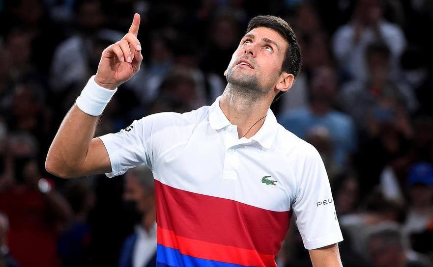 Tenismanul sârb Novak Djokovic.