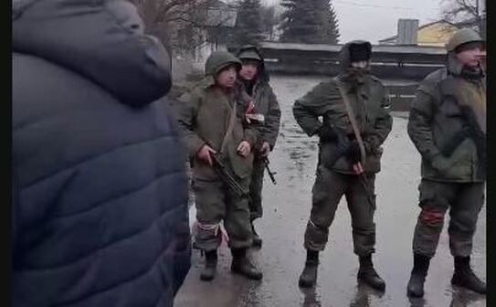 Soldati rusi in Ucraina (captura)