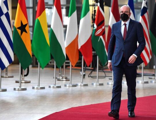 Preşedintele Consiliului European, Charles Michel (Captură ecran)
