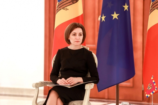 Maia Sandu, preşedintele R. Moldova (presedinte.md)