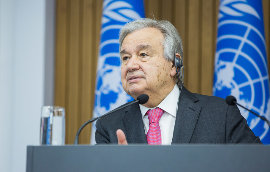 Secretarul General al ONU, Antonio Guterres