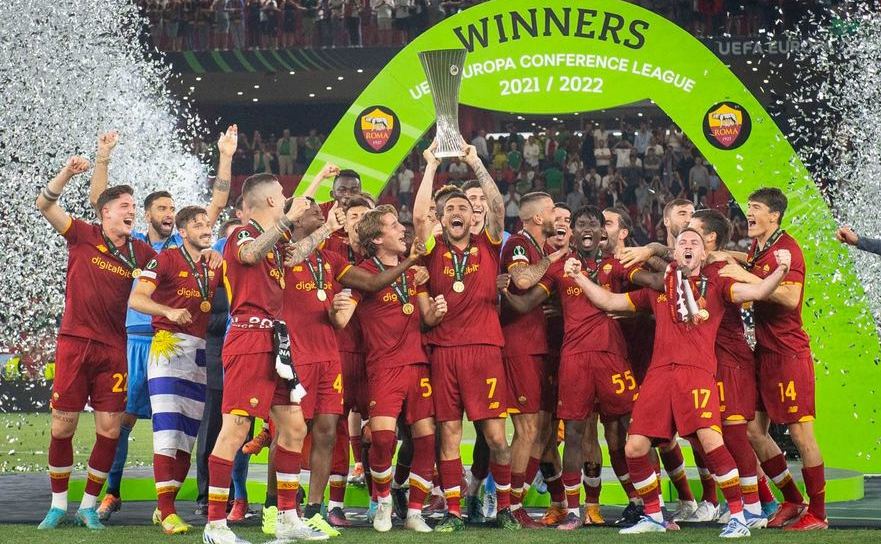 AS Roma a cucerit primul său trofeu continental, Europa  Conference League.