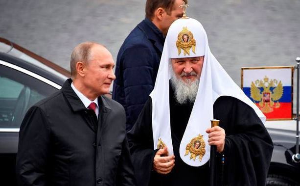 Patriarhul Kirill şi Vladimir Putin