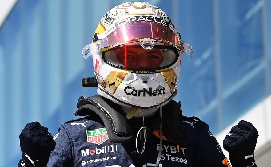 Pilotul olandez de Formula 1, Max Verstappen (Red Bull).