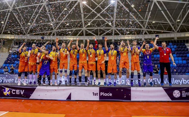 România a câştigat competiţia de volei masculin Silver League.