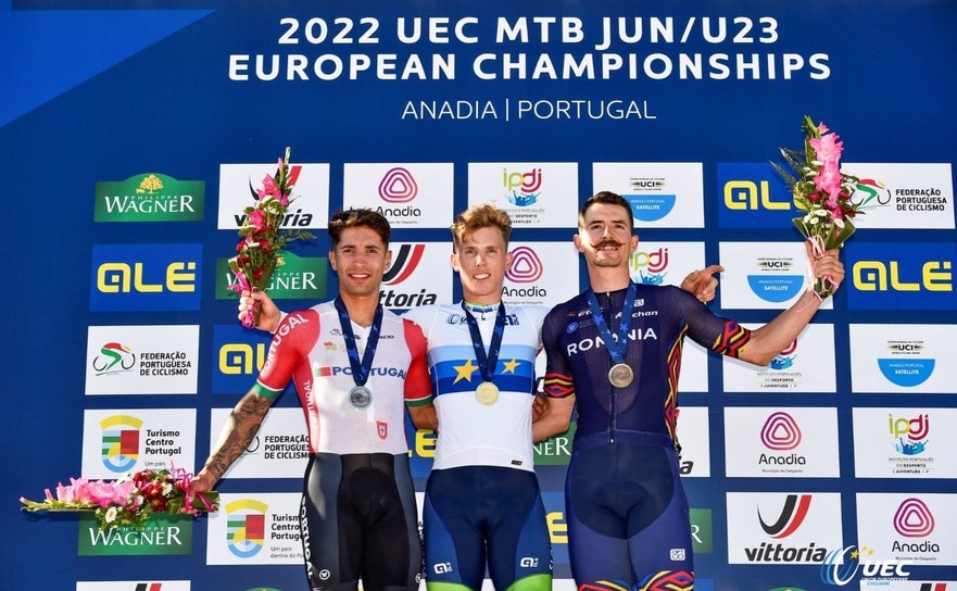 Ede-Karoly Molnar pe podiumul Europenelor de   mountain bike pentru juniori, tineret (U23) şi seniori.