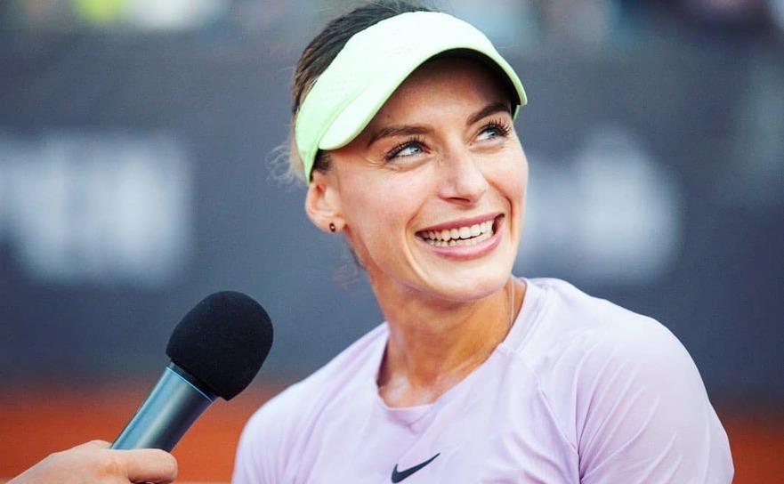Jucătoarea română de tenis Ana Bogdan. (Ana Bogdan/facebook)