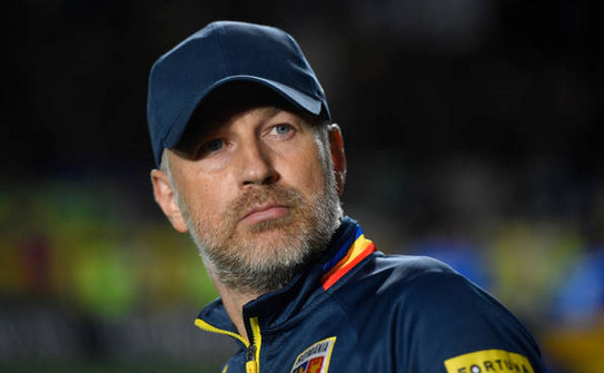 Selecţionerul naţionalei de fotbal a României, Edward Iordănescu. (Getty Images)