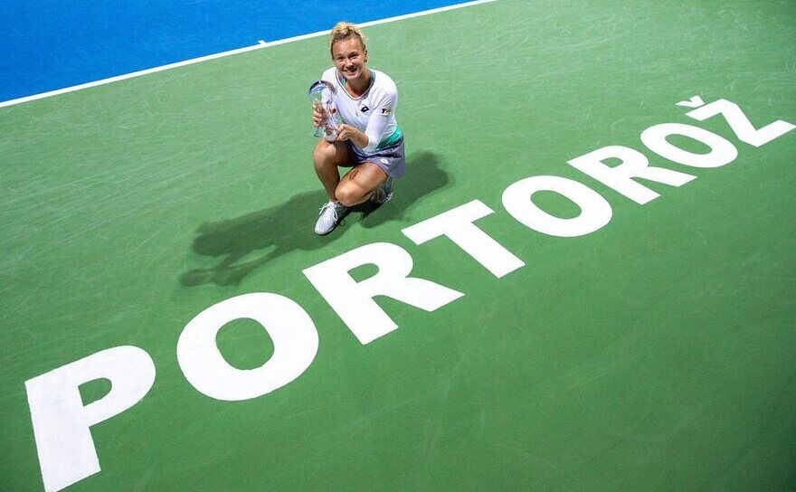 Jucătoarea cehă de tenis Katerina Siniakova.