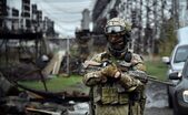 Soldat rus în regiunea est-ucraineană Lugansk (Getty Images)