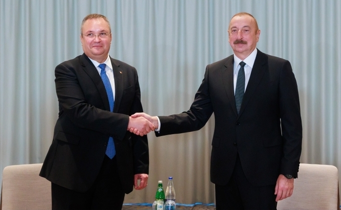 Premierul Ciucă şi preşedintele Republicii Azerbaidjan, Ilham Aliyev