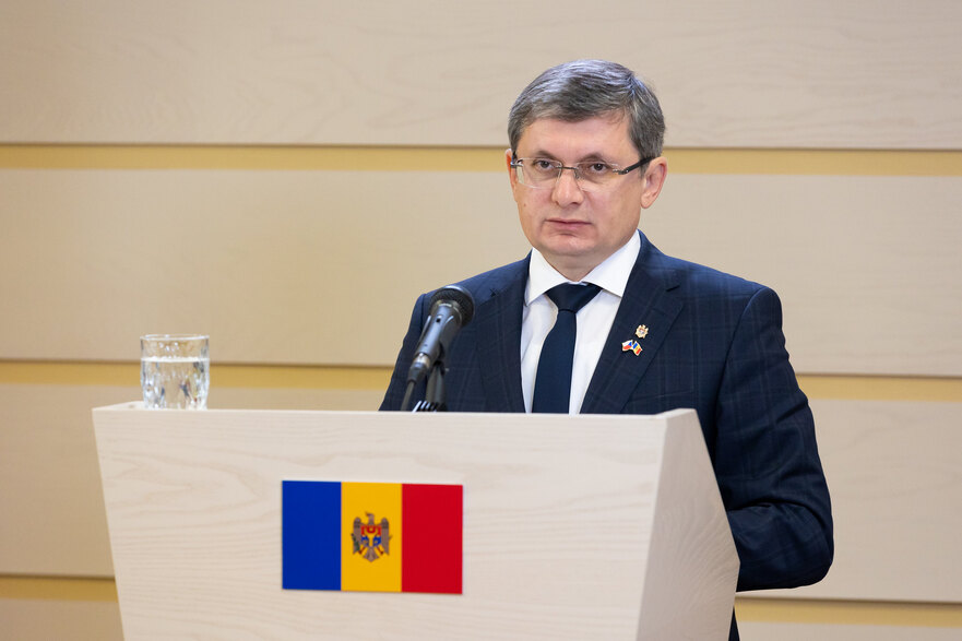 Igor Grosu, preşedintele Parlamentului R. Moldova (parlament.md)